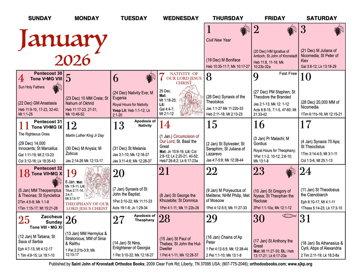 Orthodoxys Observance Of Holidays On Julian Calendar 2026 4 Orthodoxy'S Observance Of Holidays On Julian Calendar 2026
