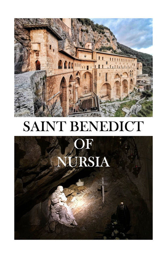 Saint Benedict of Nursia: Life, Service, Akathist & Rule 